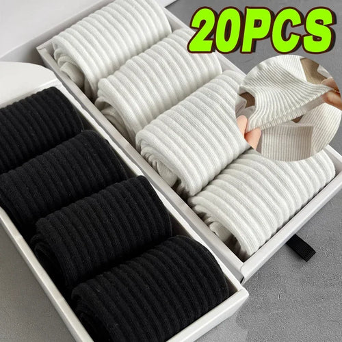 1/10Pairs 2026 New Men Cotton New Style White Socks Men Soft Breathable Sports Long Socks Summer Winter for Male Socks Plus Size